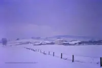 Staplake Farm in the Snow annotated